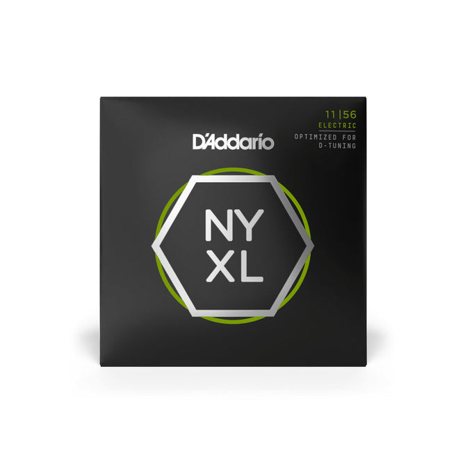 Dây Đàn Guitar Điện D'Addario NYXL1156 NYXL Nickel Wound, Medium Top/Extra-Heavy Bottom, 11-56-Mai Nguyên Music