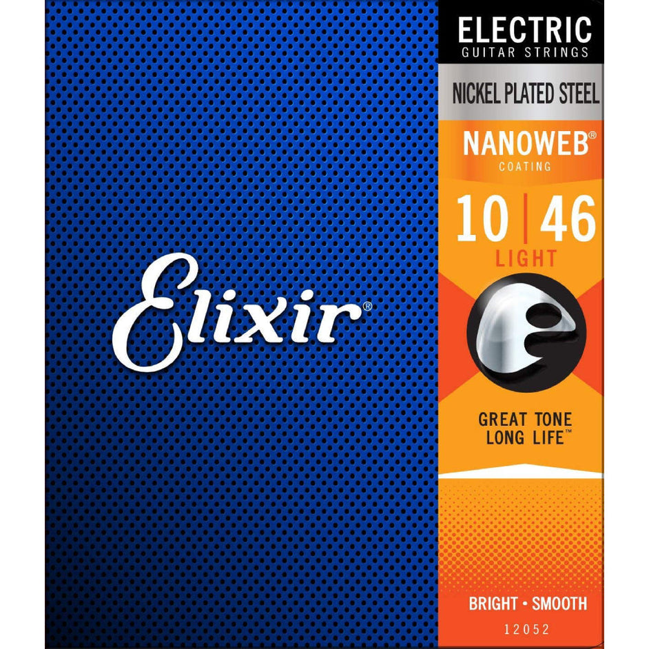 Dây Đàn Guitar Điện Elixir 12052 Nanoweb 10-46-Mai Nguyên Music