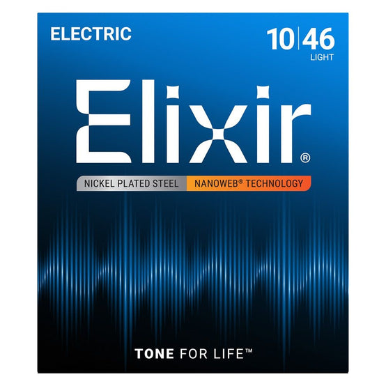 Dây Đàn Guitar Điện Elixir 12052 Nanoweb 10-46-Mai Nguyên Music