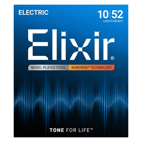 Dây Đàn Guitar Điện Elixir 12077 Nanoweb 10-52-Mai Nguyên Music