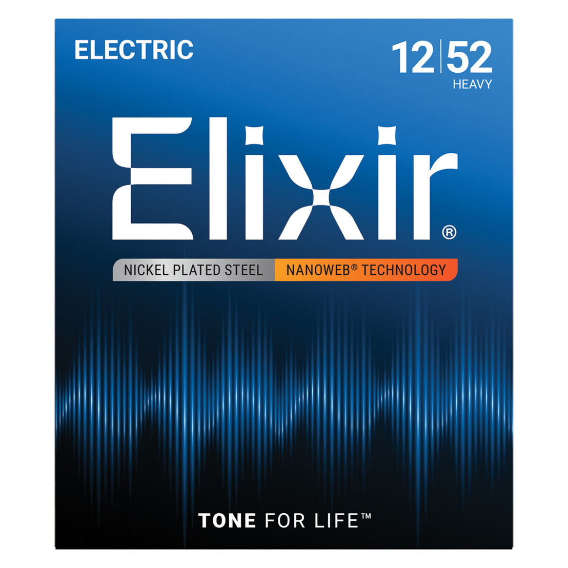Dây Đàn Guitar Điện Elixir 12152 Nanoweb Heavy 12-52-Mai Nguyên Music