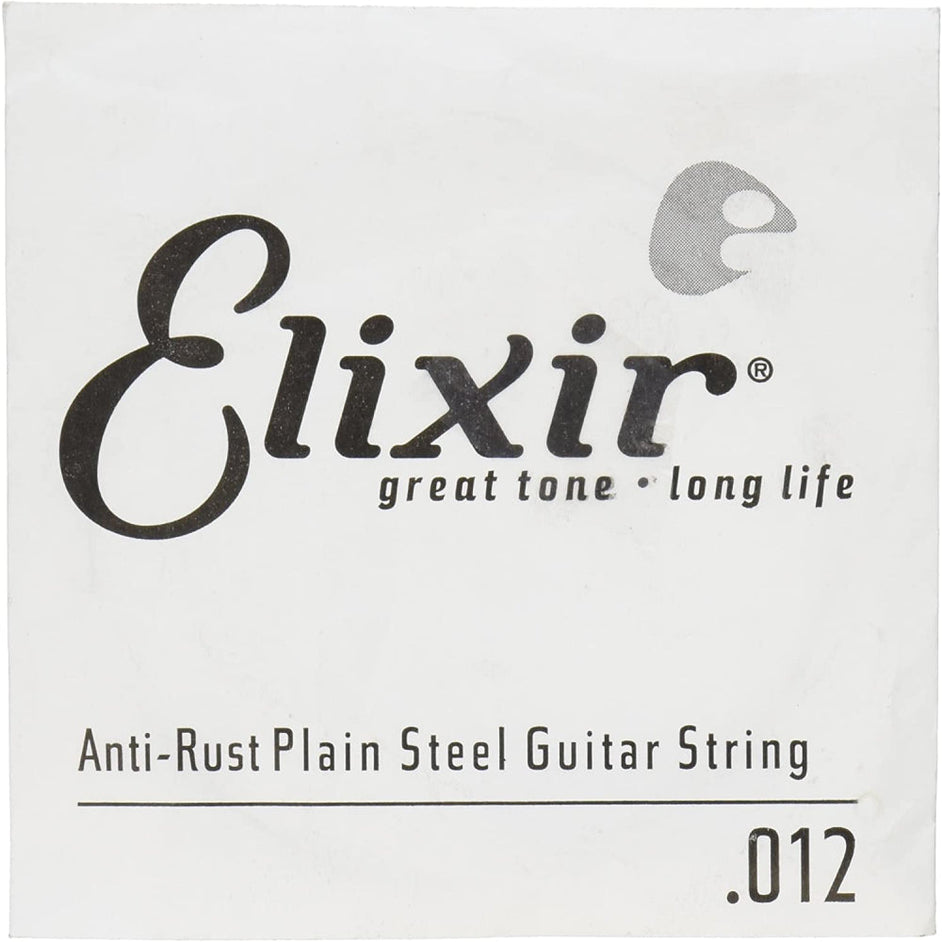 Dây Đàn Guitar Điện Elixir 13012 Anti-Rust Plated Plain Steel .012, Single String-Mai Nguyên Music