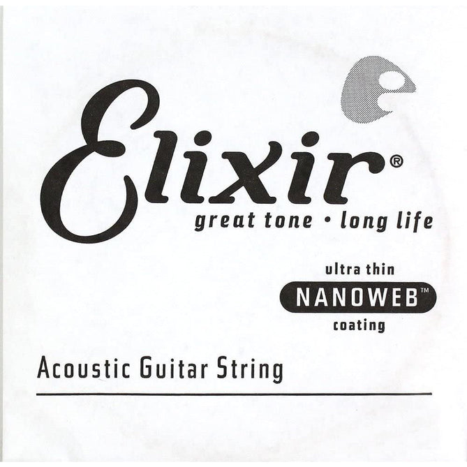 Dây Đàn Guitar Điện Elixir 14123 Nanoweb Phosphor Bronze .023, Single String-Mai Nguyên Music