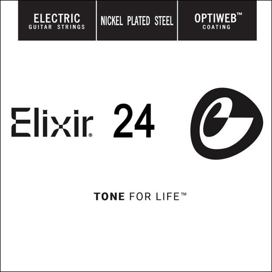Dây Đàn Guitar Điện Elixir 16224 Optiweb Nickel Electric .024 Single-Mai Nguyên Music