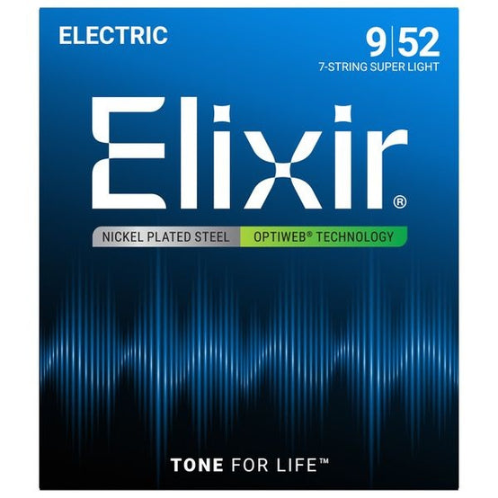 Dây Đàn Guitar Điện Elixir 19007 Optiweb Super Light 7-String 09-52-Mai Nguyên Music