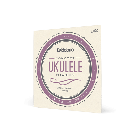 Dây Đàn Ukulele Concert D'Addario EJ87C Titanium-Mai Nguyên Music