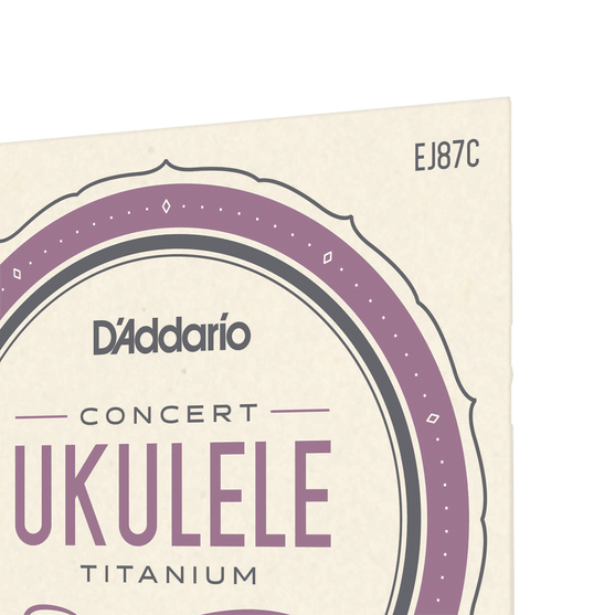 Dây Đàn Ukulele Concert D'Addario EJ87C Titanium-Mai Nguyên Music