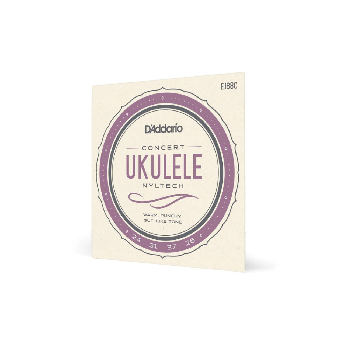 Dây Đàn Ukulele Concert D'Addario EJ88C Nyltech-Mai Nguyên Music