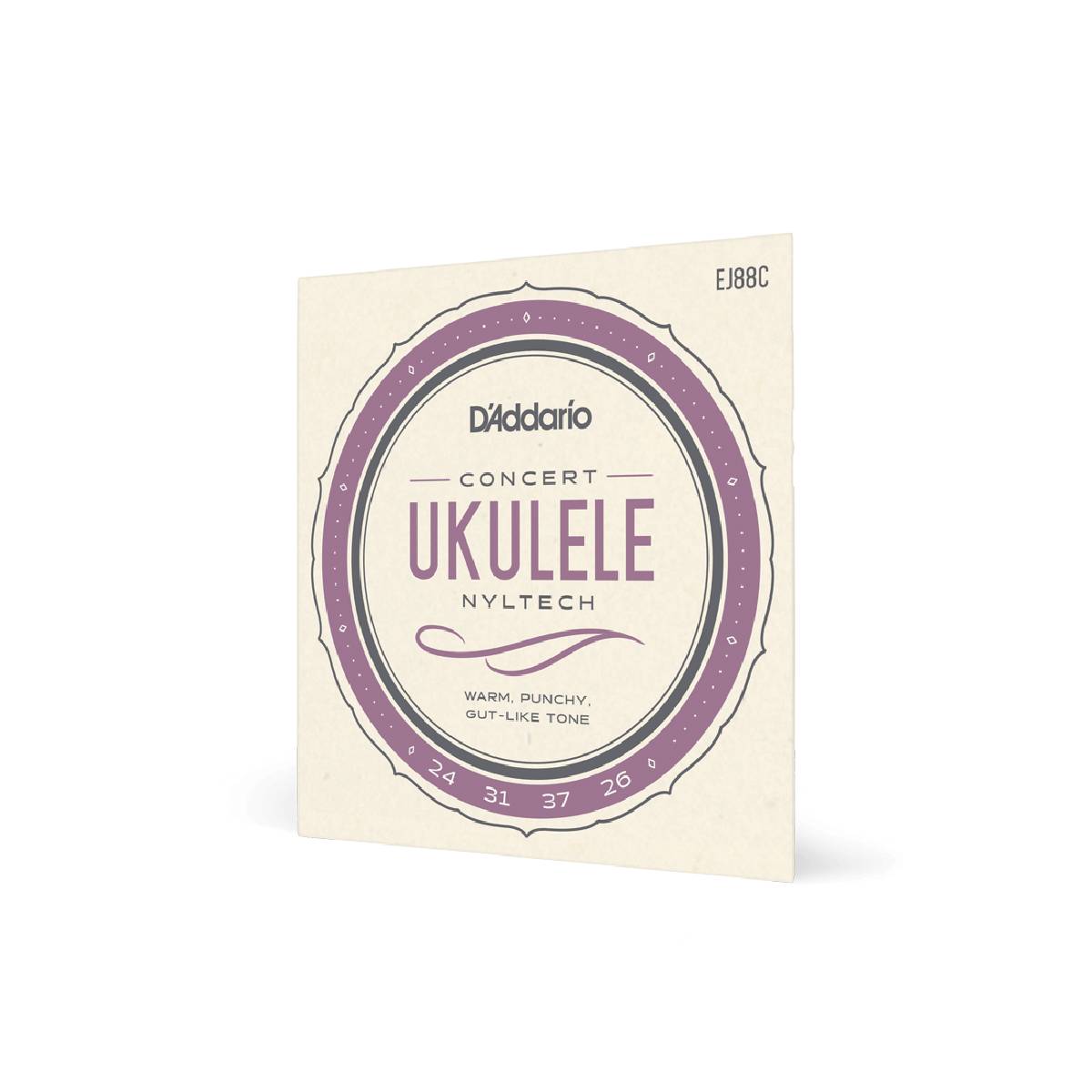 Dây Đàn Ukulele Concert D'Addario EJ88C Nyltech-Mai Nguyên Music