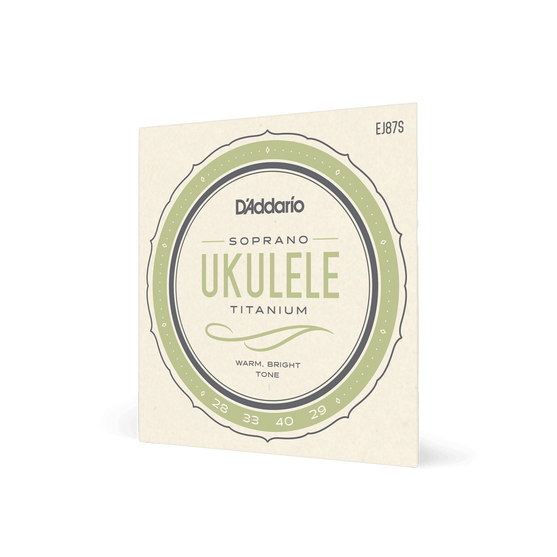 Dây Đàn Ukulele Soprano D'Addario EJ87S Titanium-Mai Nguyên Music