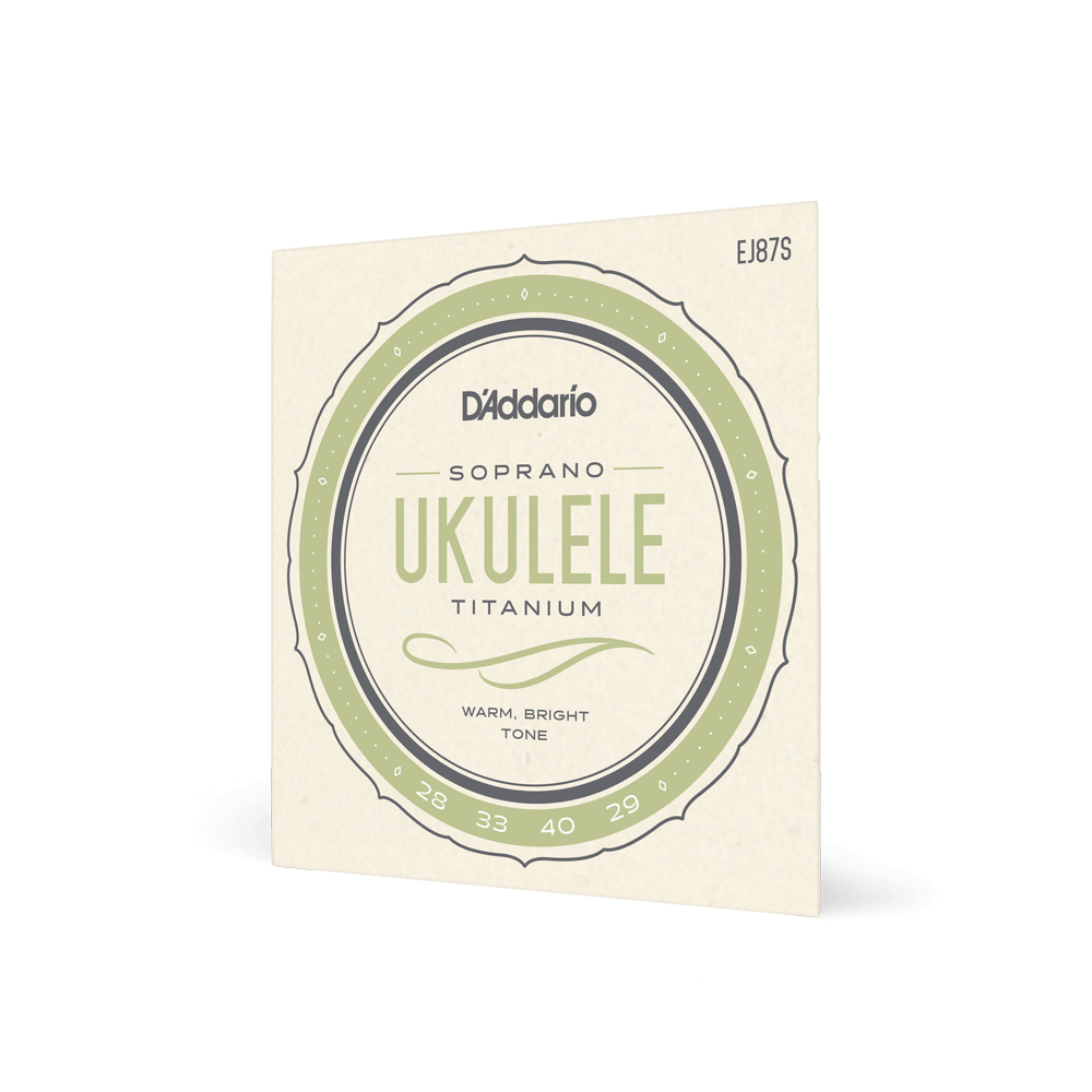 Dây Đàn Ukulele Soprano D'Addario EJ87S Titanium-Mai Nguyên Music
