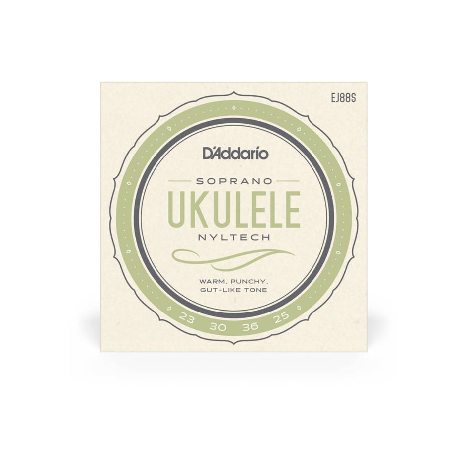 Dây Đàn Ukulele Soprano D'Addario EJ88S Nyltech-Mai Nguyên Music