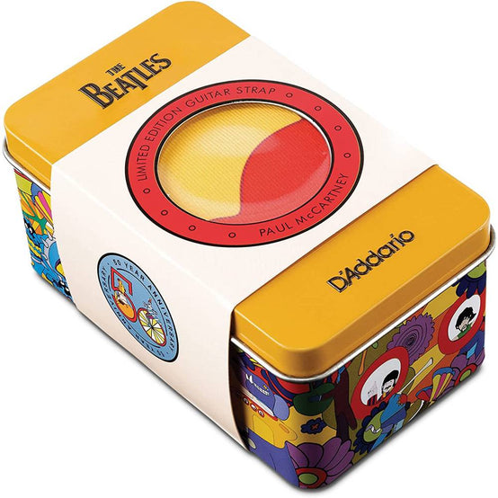 Dây Đeo Đàn Guitar D'Addario Beatles Yellow Submarine 50mm Tin, Paul-Mai Nguyên Music
