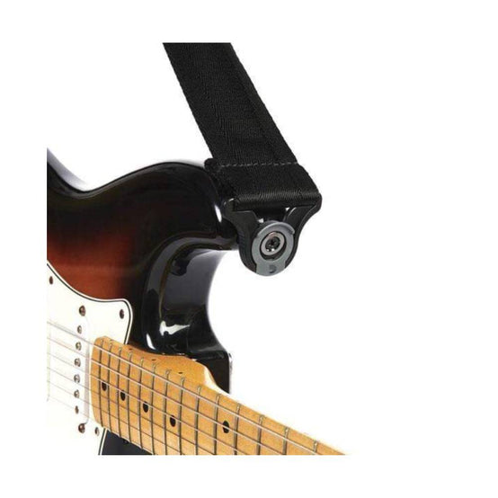 Dây Đeo Đàn Guitar D'Addario Planet Waves 50mm Auto Lock, Black Geometric Padded-Mai Nguyên Music