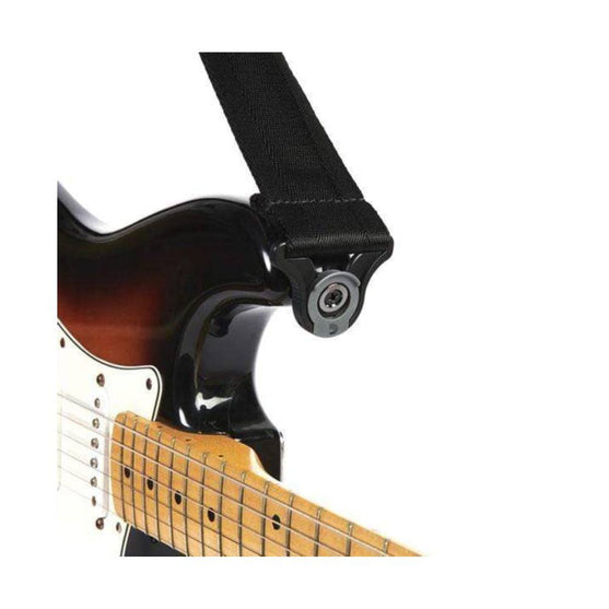 Dây Đeo Đàn Guitar D'Addario Planet Waves 50mm Auto Lock, Black-Mai Nguyên Music