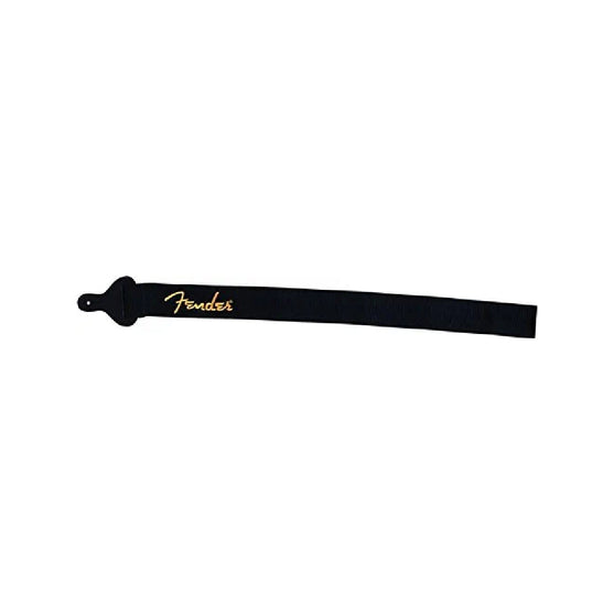 Dây Đeo Đàn Guitar Fender 2inch Black Poly, Black w/ Yellow Logo-Mai Nguyên Music