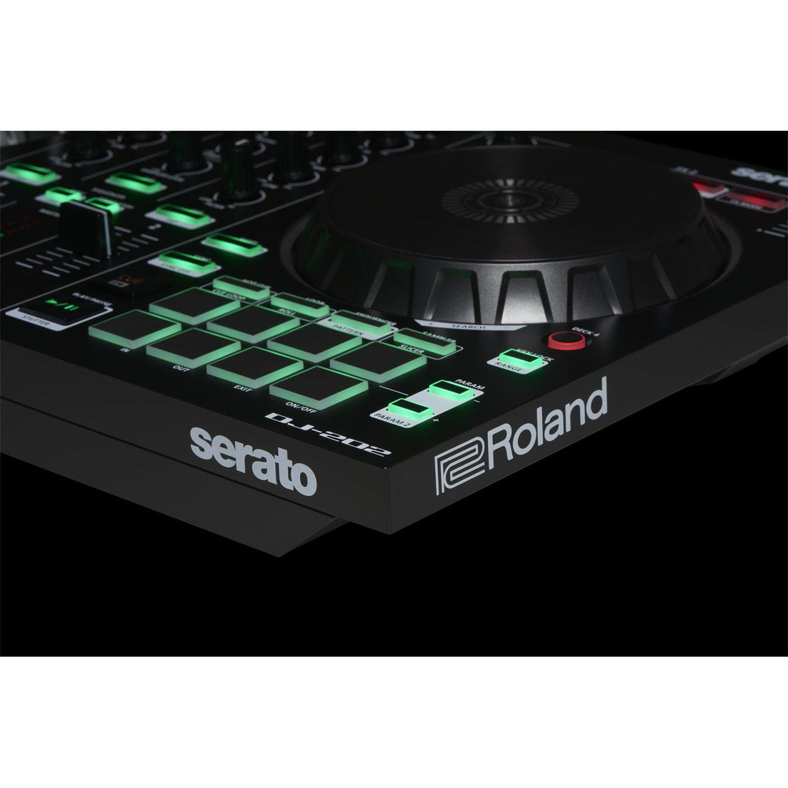DJ Controller Roland DJ-202 2-channel Serato w/Drum Machine-Mai Nguyên Music