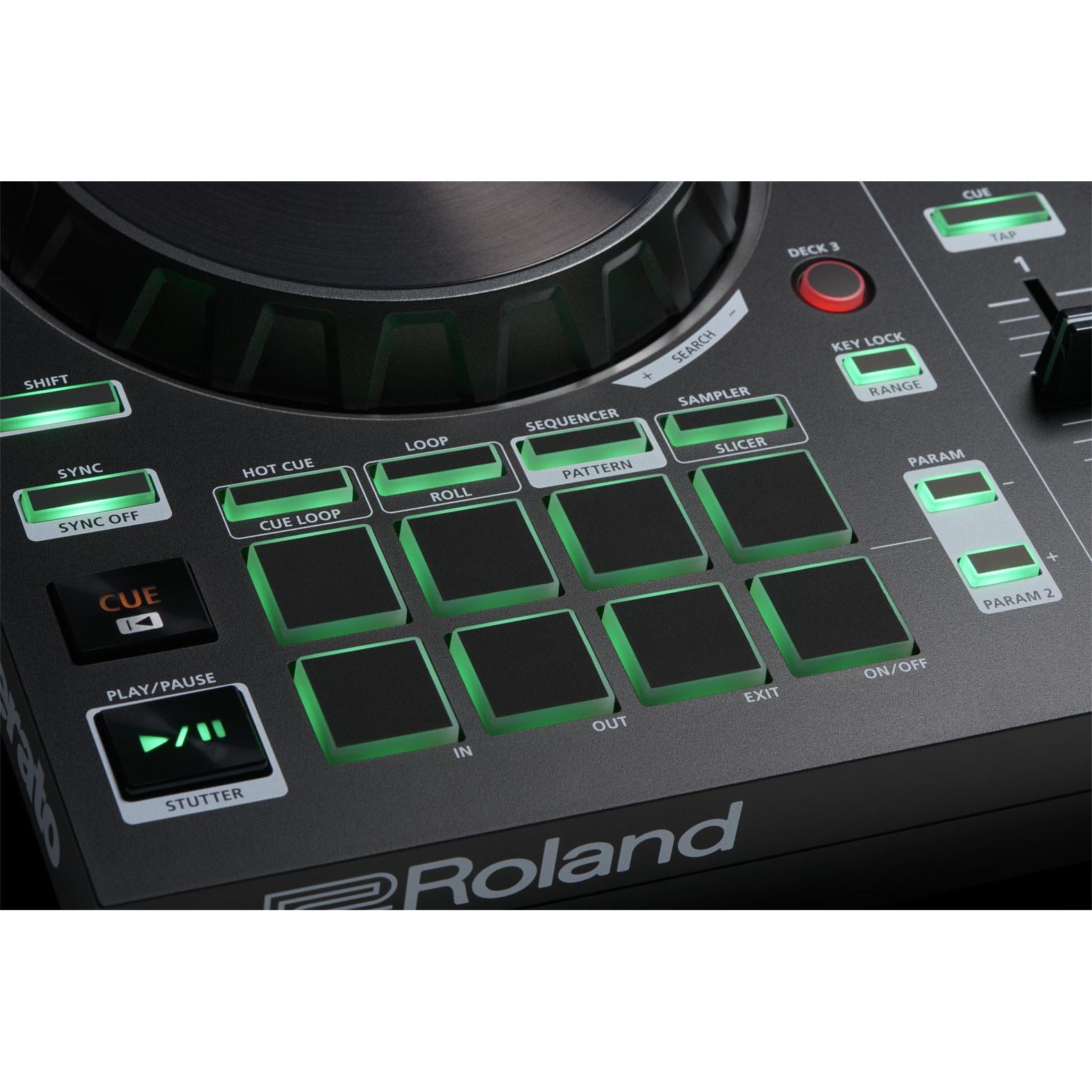 DJ Controller Roland DJ-202 2-channel Serato w/Drum Machine-Mai Nguyên Music