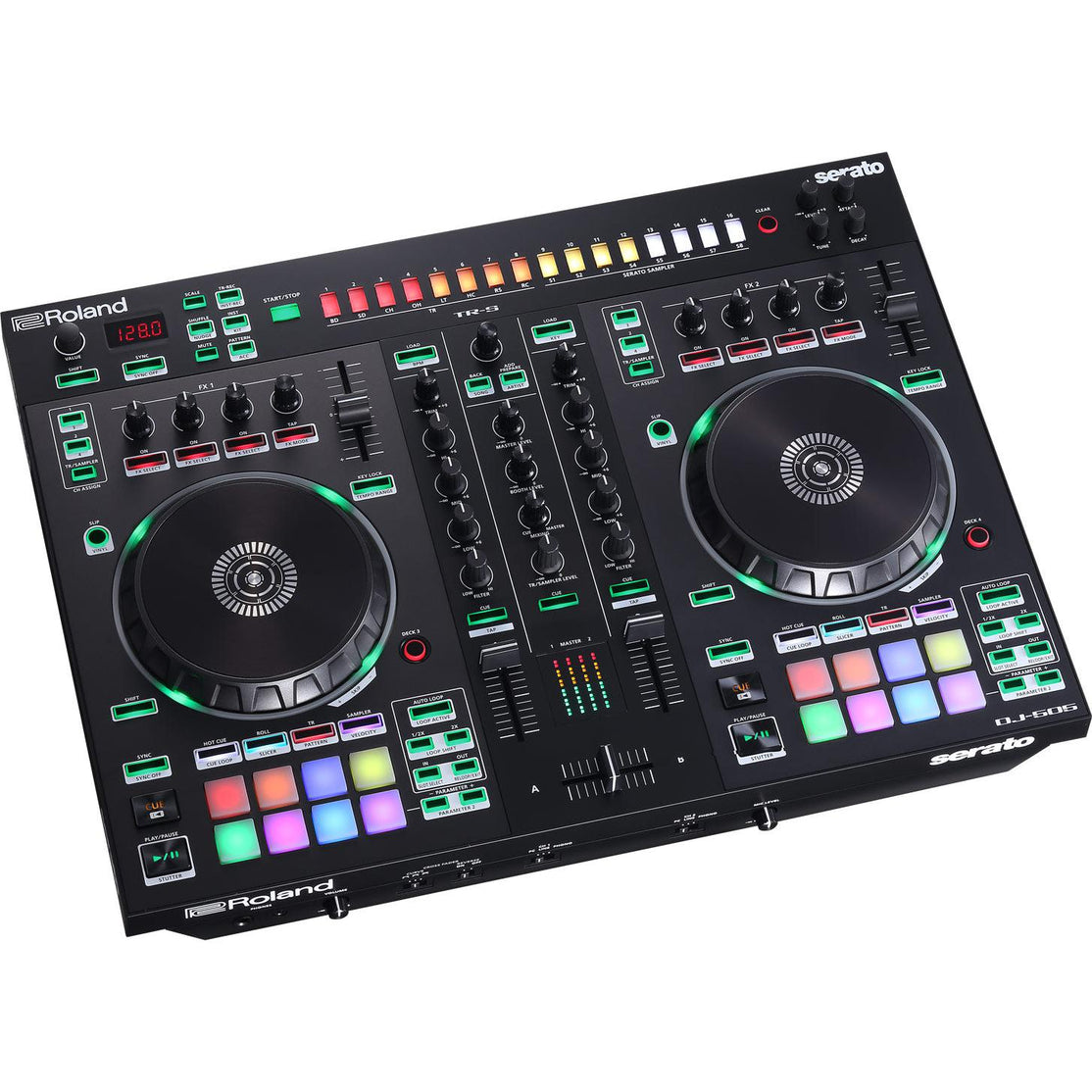 DJ Controller Roland DJ-505 2-channel Serato w/Drum Machine-Mai Nguyên Music