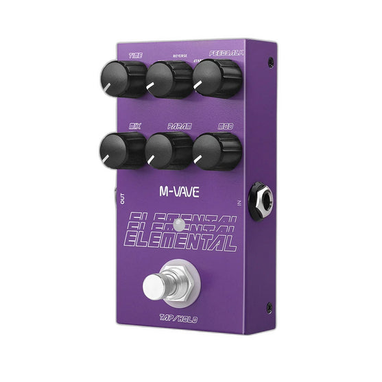 PedaL Guitar M-Vave ELEMENTAL Digital Modeling Delay
