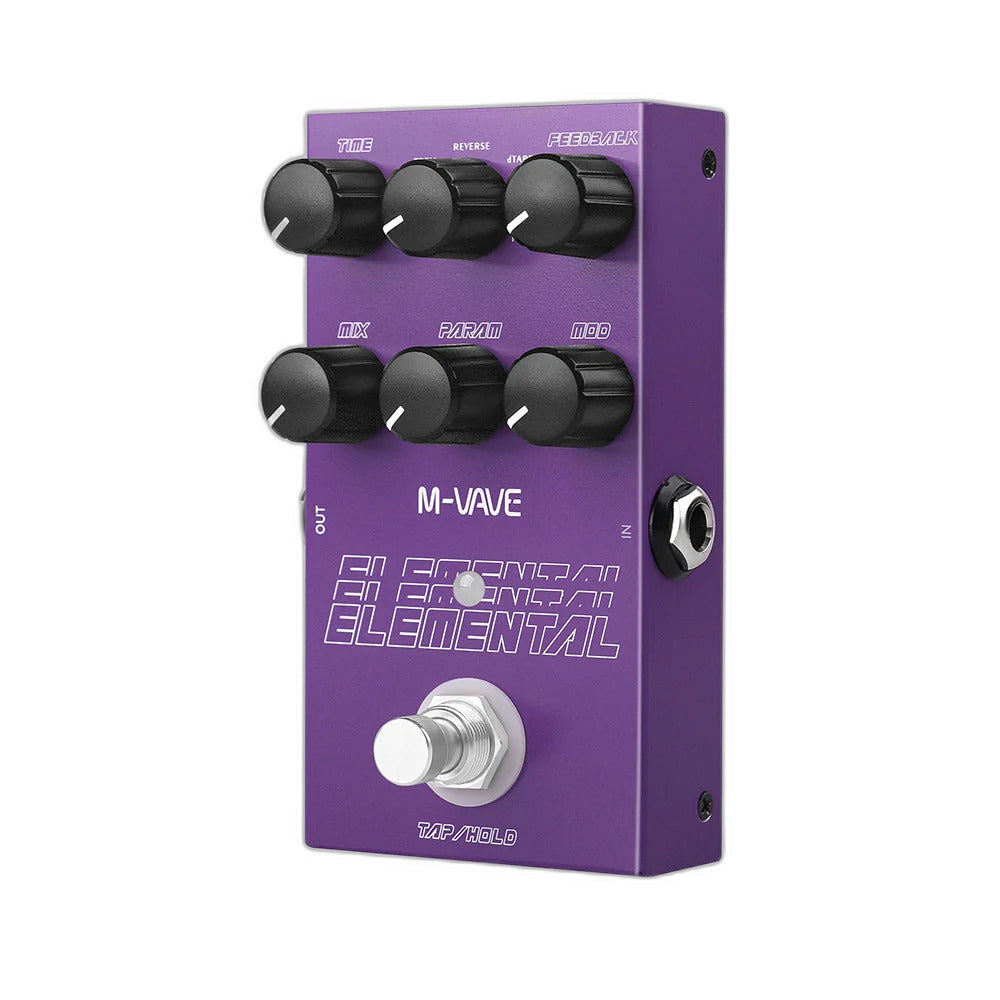 PedaL Guitar M-Vave ELEMENTAL Digital Modeling Delay