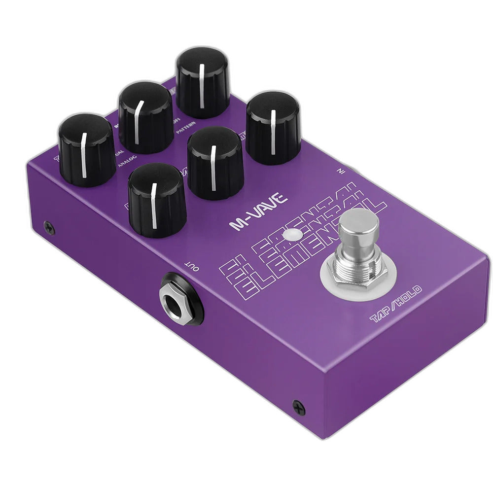 PedaL Guitar M-Vave ELEMENTAL Digital Modeling Delay