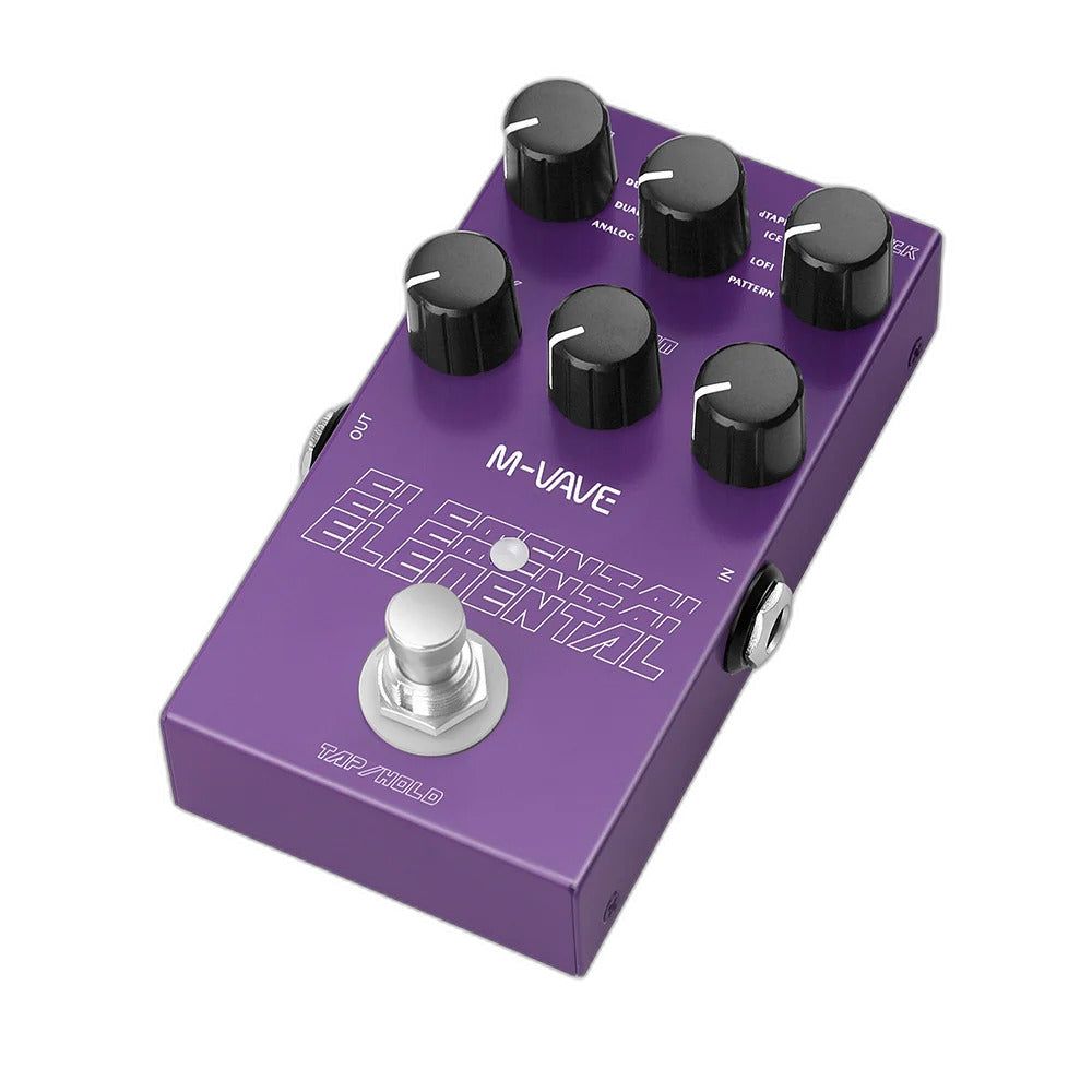 PedaL Guitar M-Vave ELEMENTAL Digital Modeling Delay