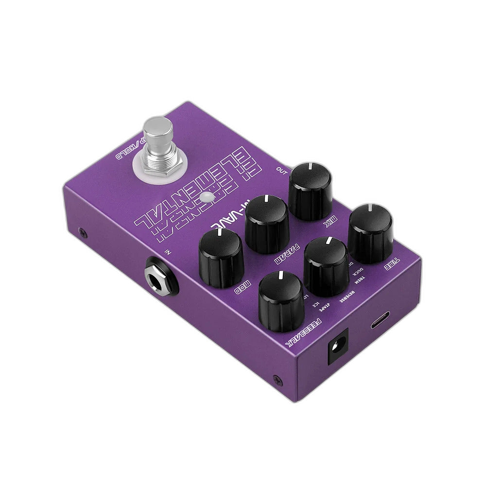 PedaL Guitar M-Vave ELEMENTAL Digital Modeling Delay