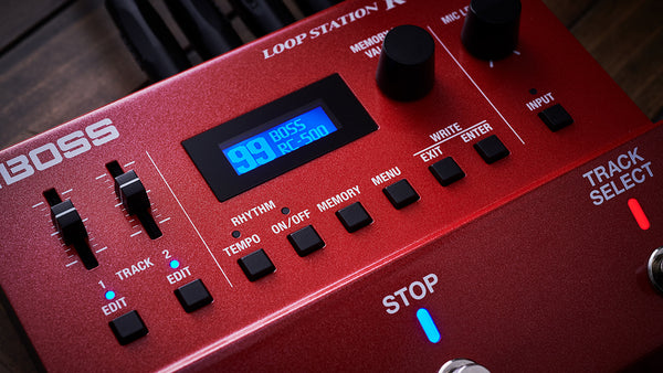 Pedal Guitar Loop Station Boss RC-500