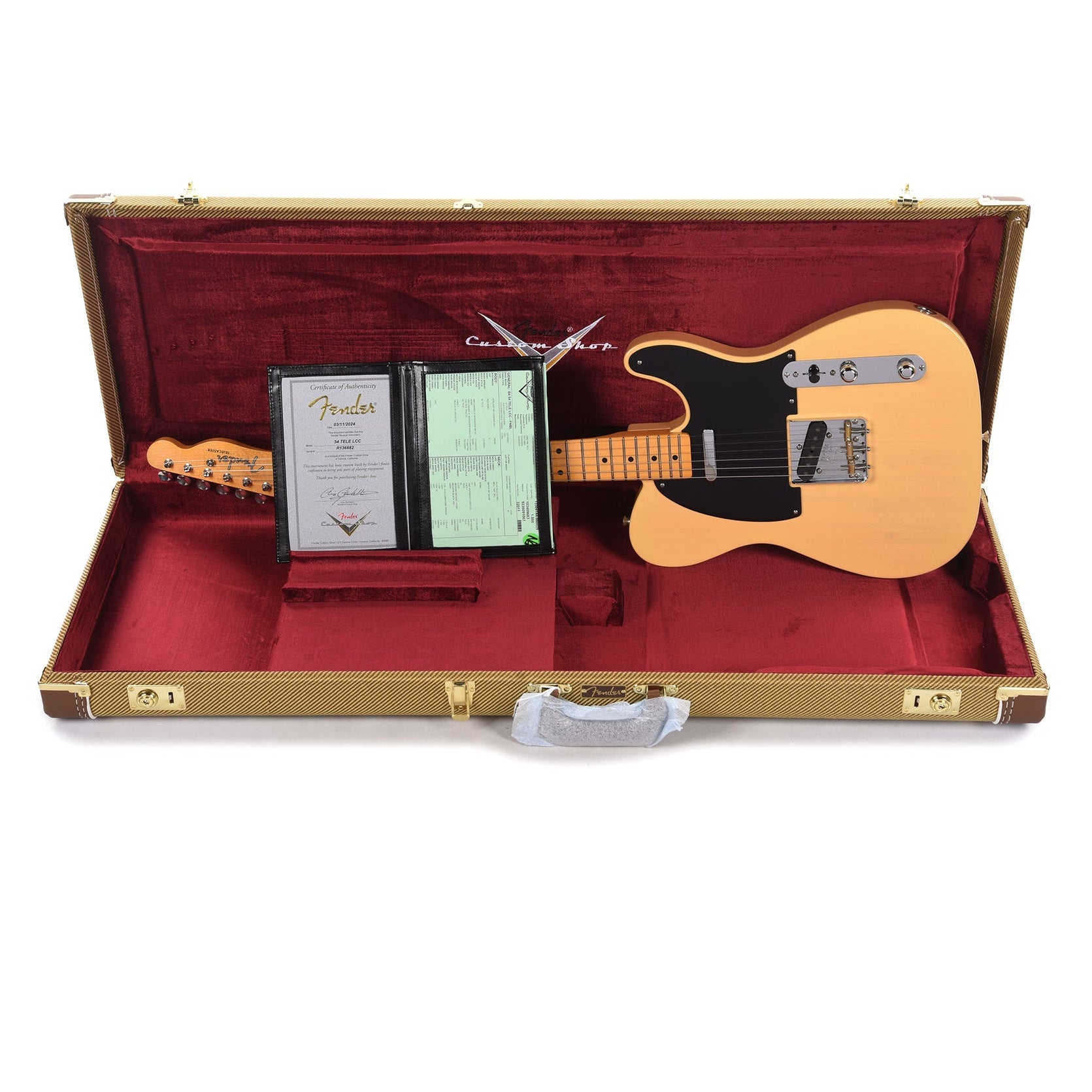 Fender Custom Shop 1954 Telecaster DLX Closet Classic-Mai Nguyên Music