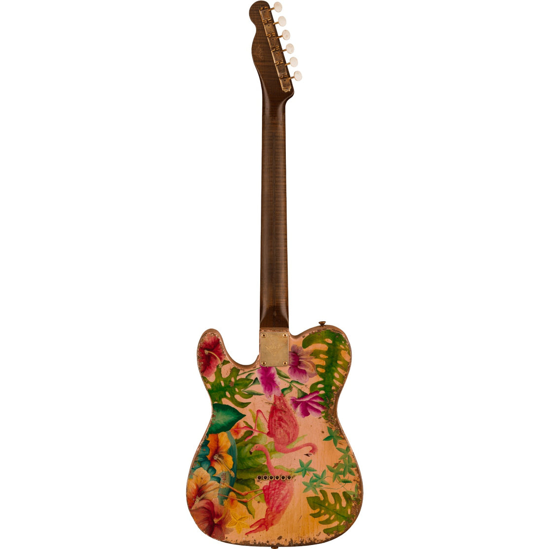 Fender Custom Shop 2021 Vincent Van Trigt Masterbuilt Prestige Flamingo Sunset Telecater-Mai Nguyên Music