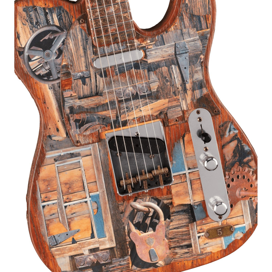 Fender Custom Shop 2022 Greg Fessler Masterbuilt Prestige Ghost Town Tele Relic-Mai Nguyên Music
