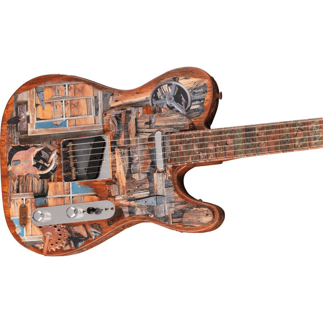 Fender Custom Shop 2022 Greg Fessler Masterbuilt Prestige Ghost Town Tele Relic-Mai Nguyên Music