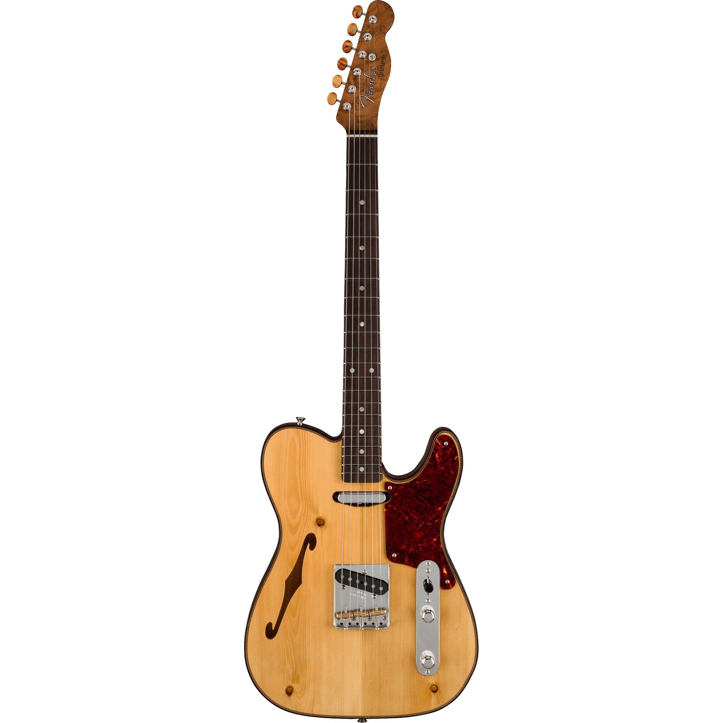 Fender Custom Shop Artisan Knotty Pine Tele Thinline RW-Mai Nguyên Music