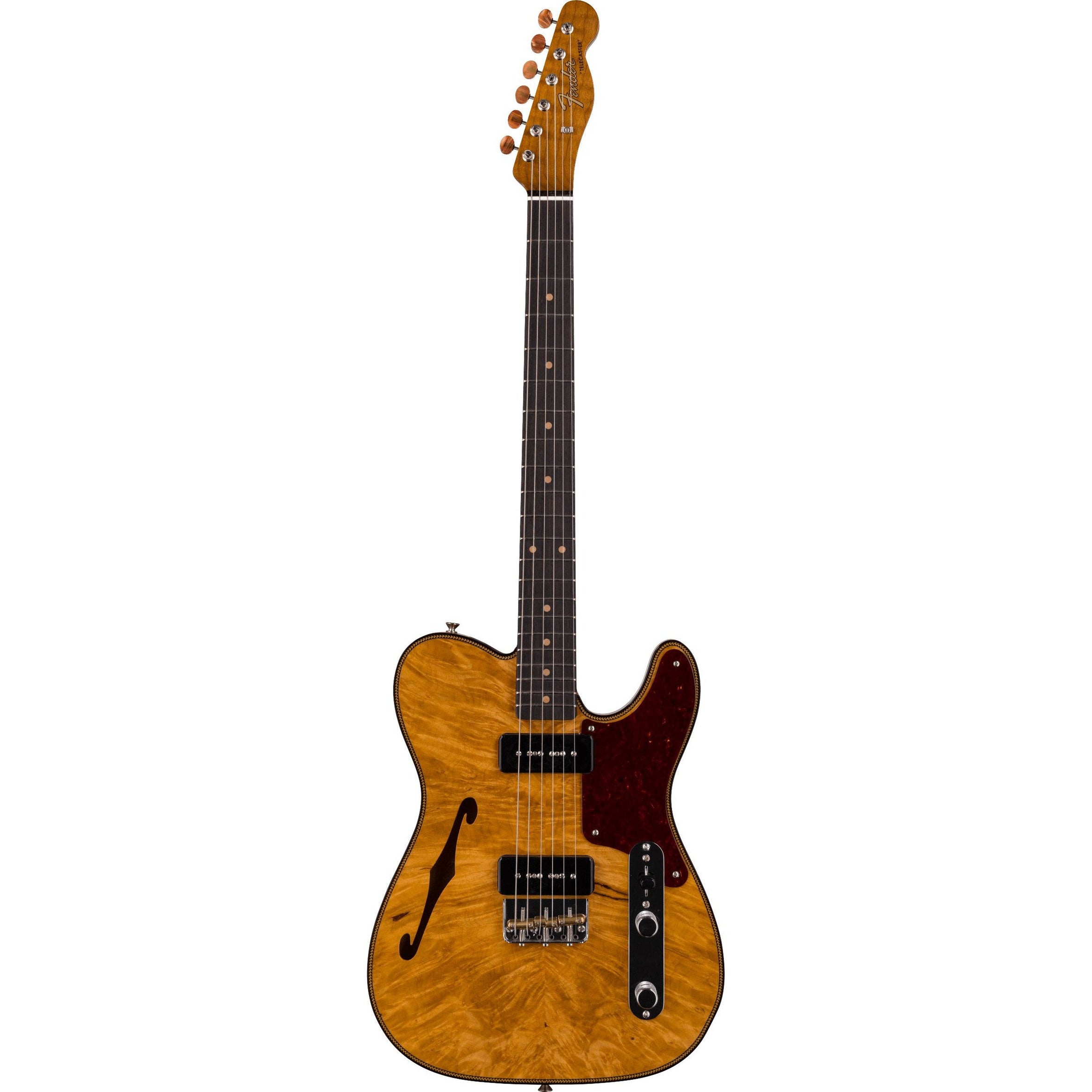 Fender Custom Shop Artisan Maple Burl Dual P90 Telecaster-Mai Nguyên Music