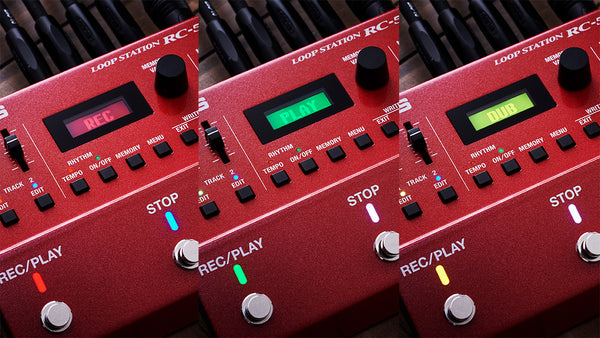 Pedal Guitar Loop Station Boss RC-500