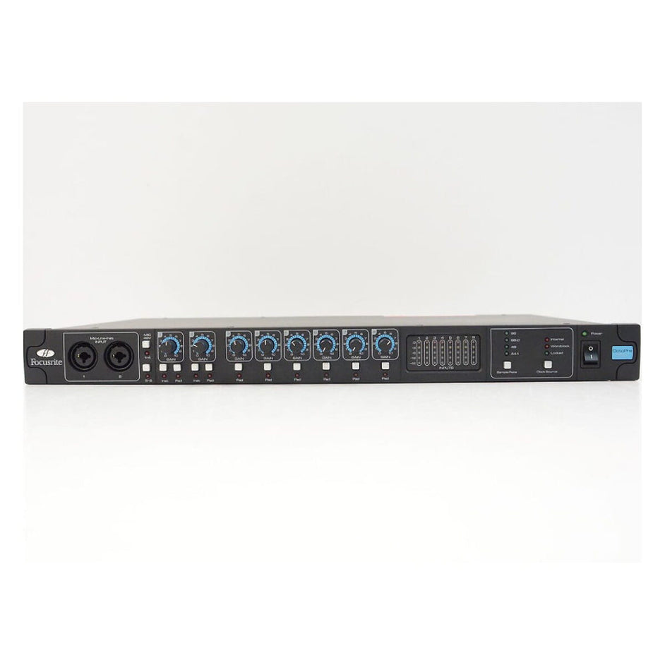 Focusrite Octopre 8-channel Microphone Preamplifier w/ ADAT Optical Outputs-Mai Nguyên Music