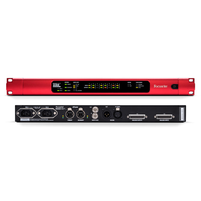 Focusrite Rednet A8R 8-in/8-out Ethernet Audio Network Interface with Power Supply Redundancy-Mai Nguyên Music
