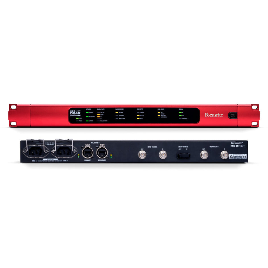 Focusrite Rednet D64R 64 Ch MADI Bridge For DANTE-Mai Nguyên Music