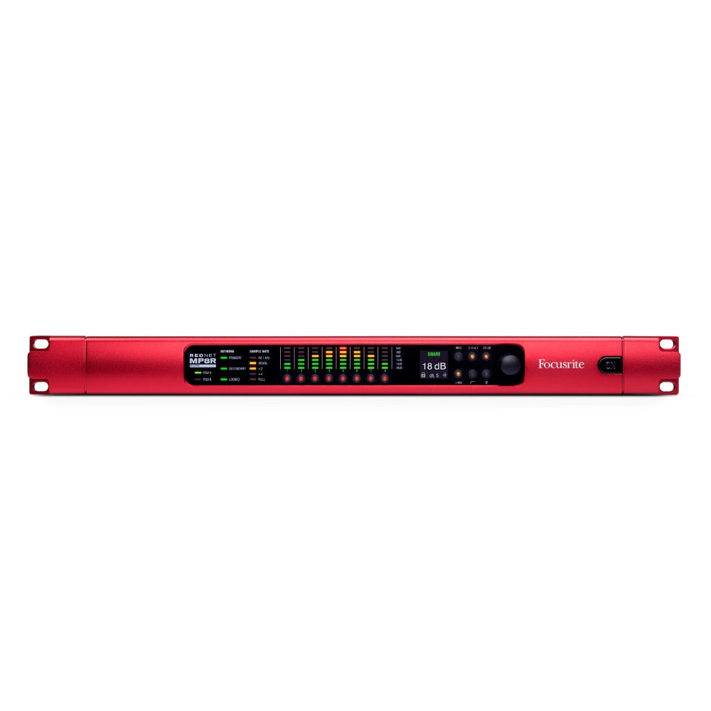 Focusrite Rednet MP8R Rednet 1U 8 Channel Mic Preamp-Mai Nguyên Music