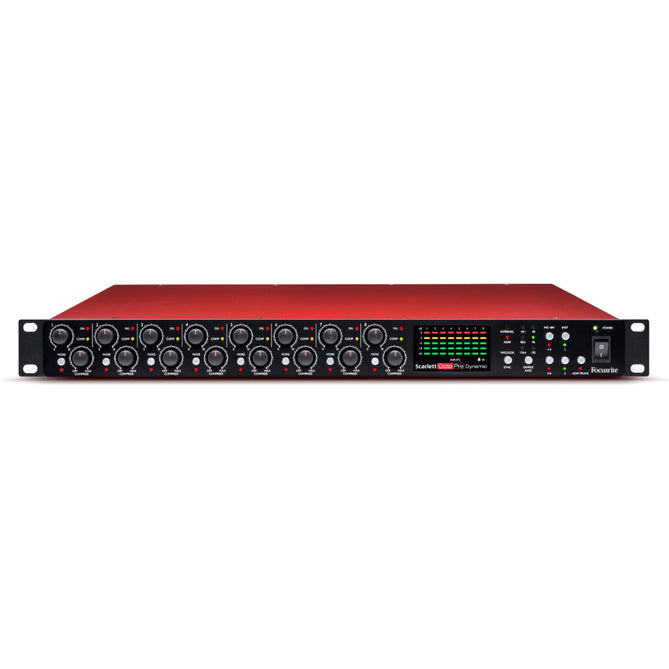 Focusrite Scarlett Octopre Dynamic 8 Mic Pre with ADAT Connectivity Plus Analog Compression-Mai Nguyên Music