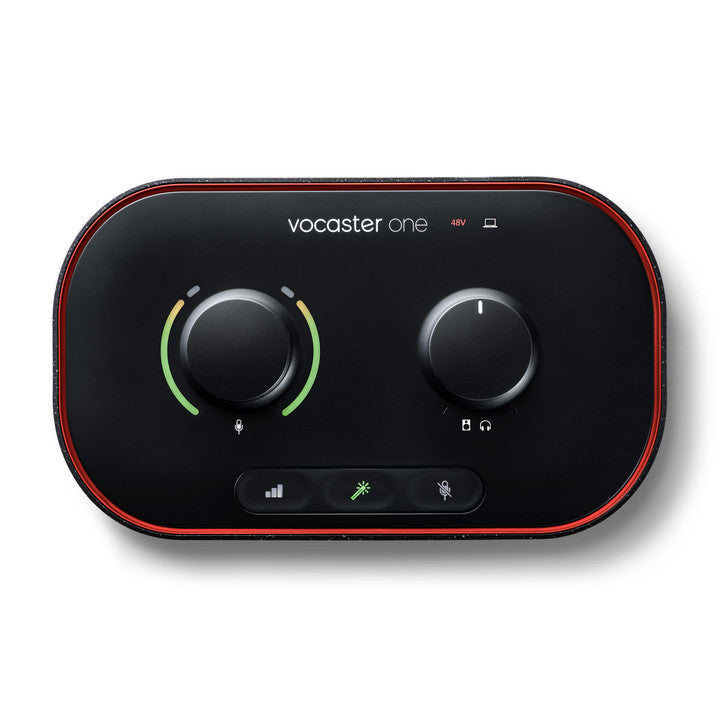 Focusrite Vocaster One Studio - Podcast Audio Interface Bundle-Mai Nguyên Music