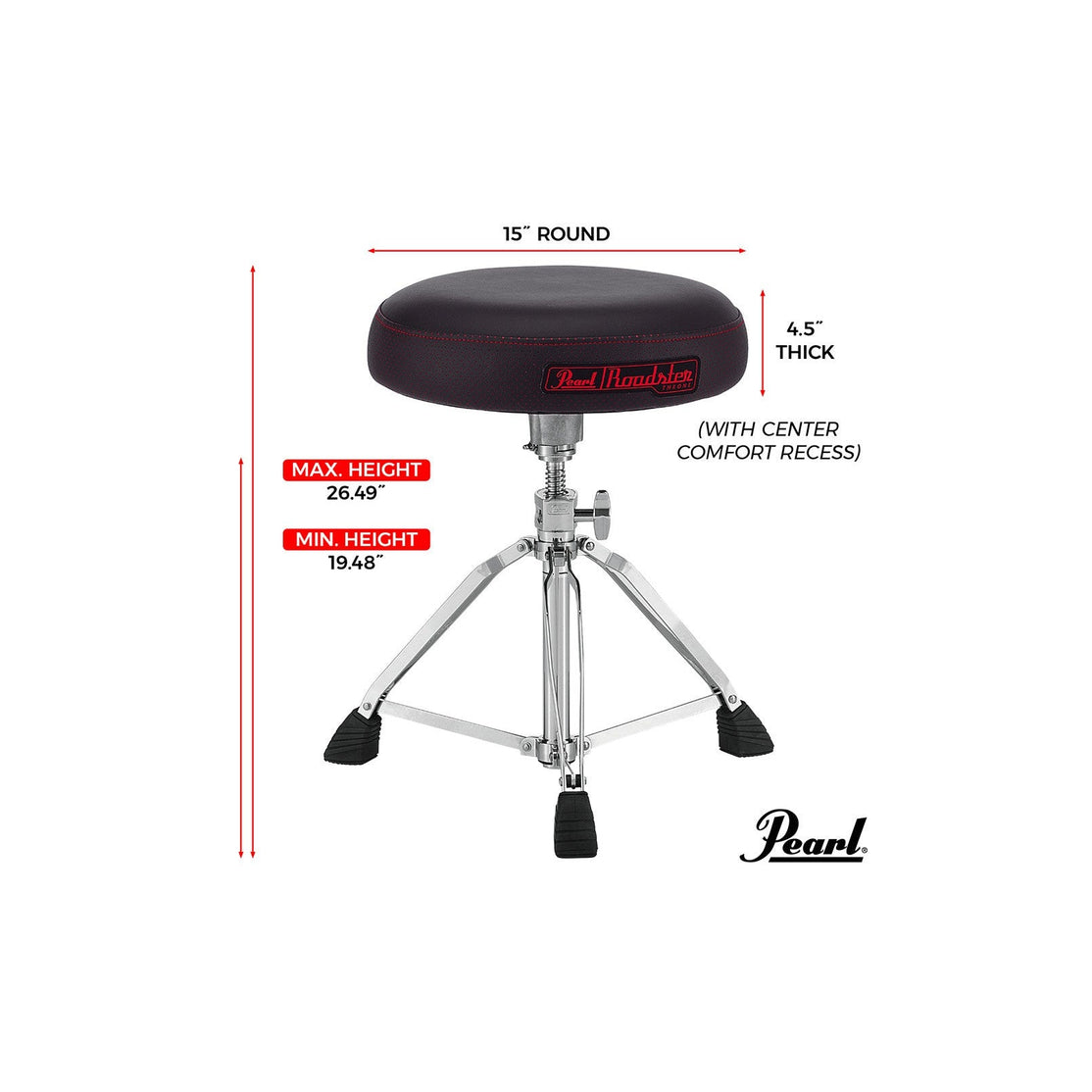 Ghế Trống Pearl D1500 Multi-Core-Mai Nguyên Music