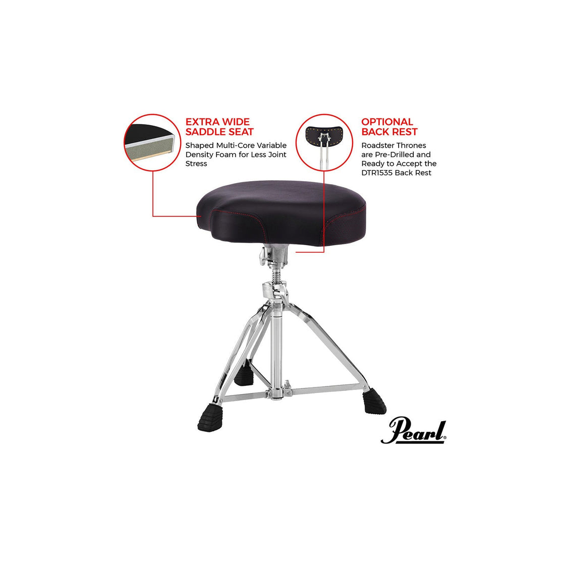 Ghế Trống Pearl D3500 Multi-Core-Mai Nguyên Music