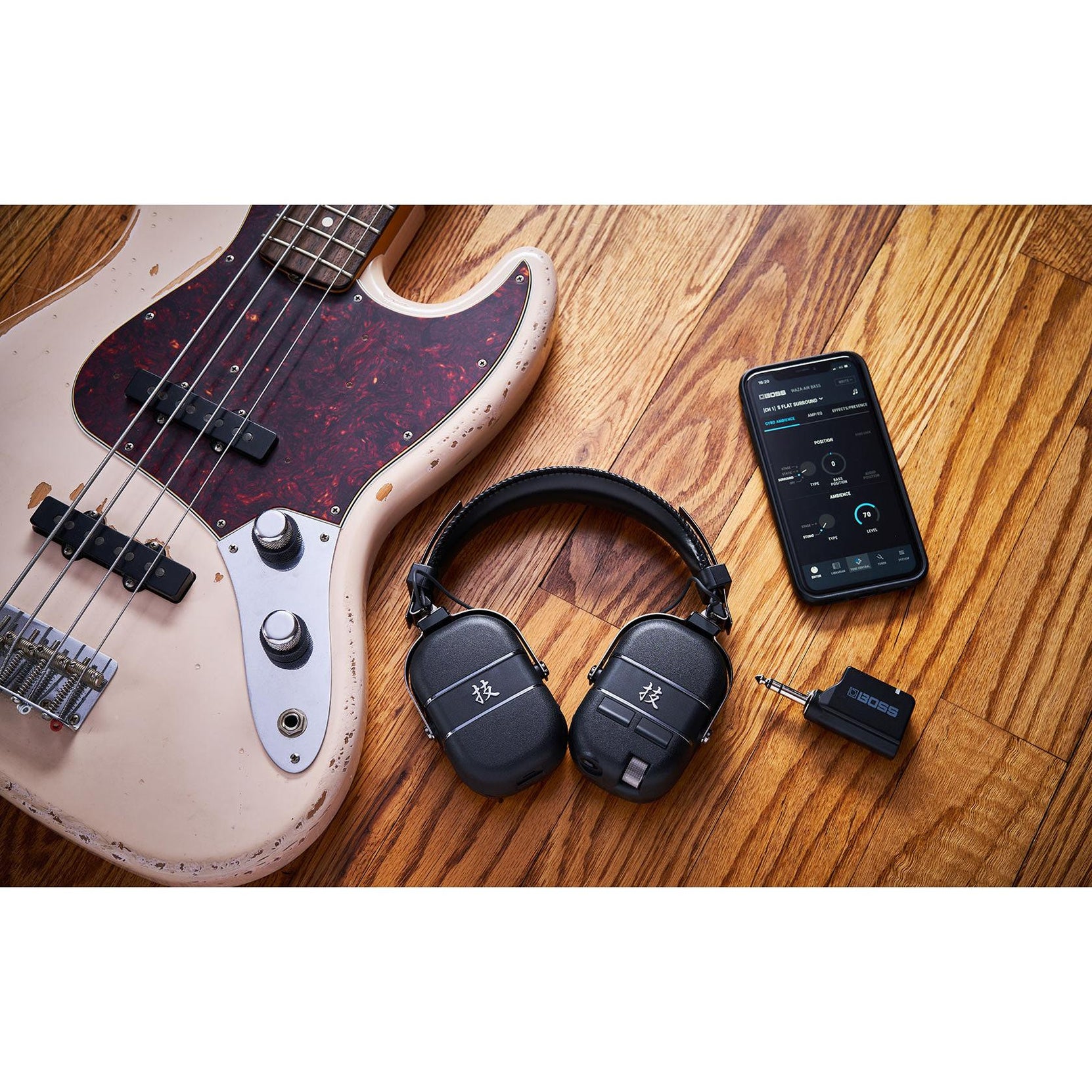 Headphone Amplifier Guitar Boss Waza-Air Bass Wireless-Mai Nguyên Music
