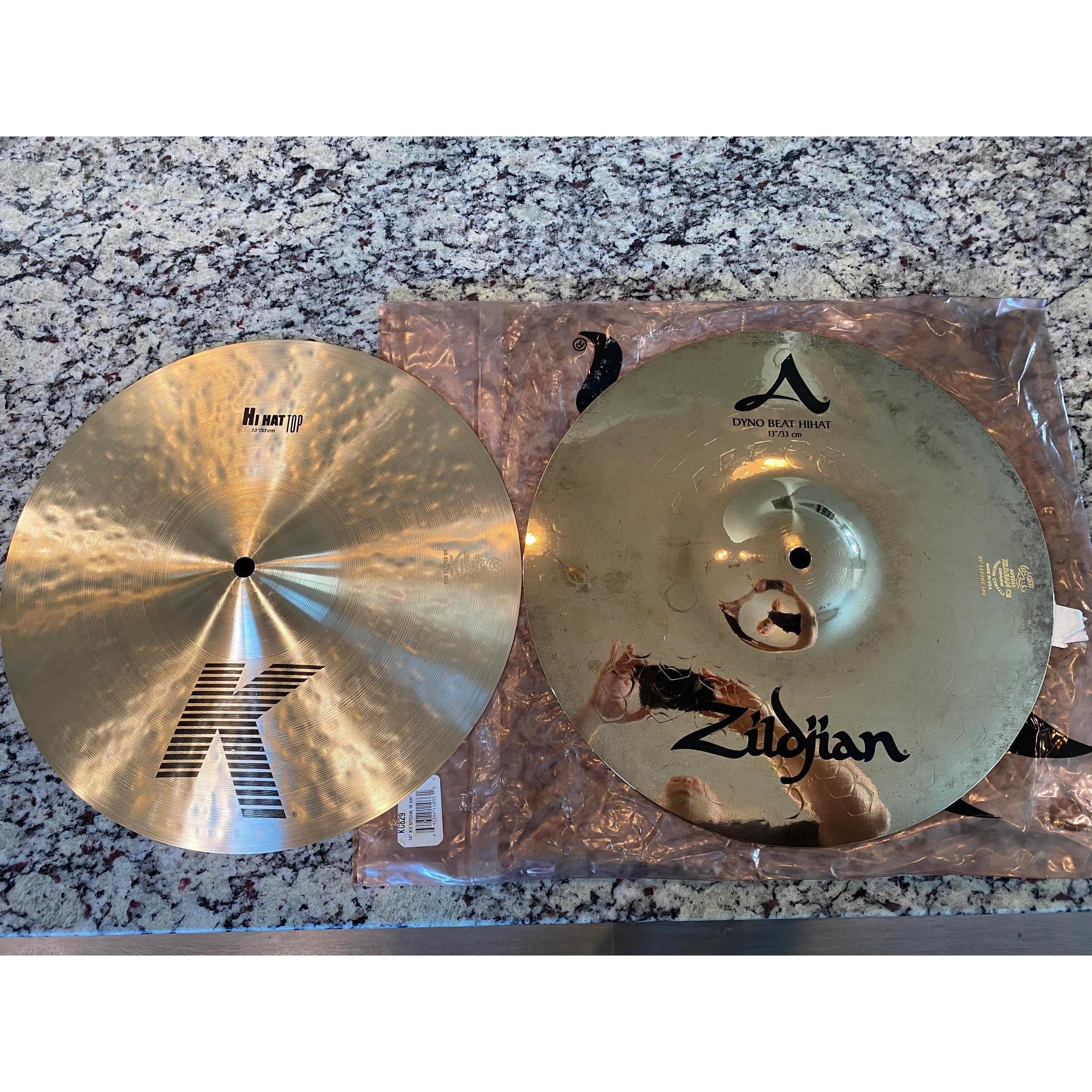 Hi-hat Cymbal Zildjian A Zildjian Dyno Beat Singles-Mai Nguyên Music