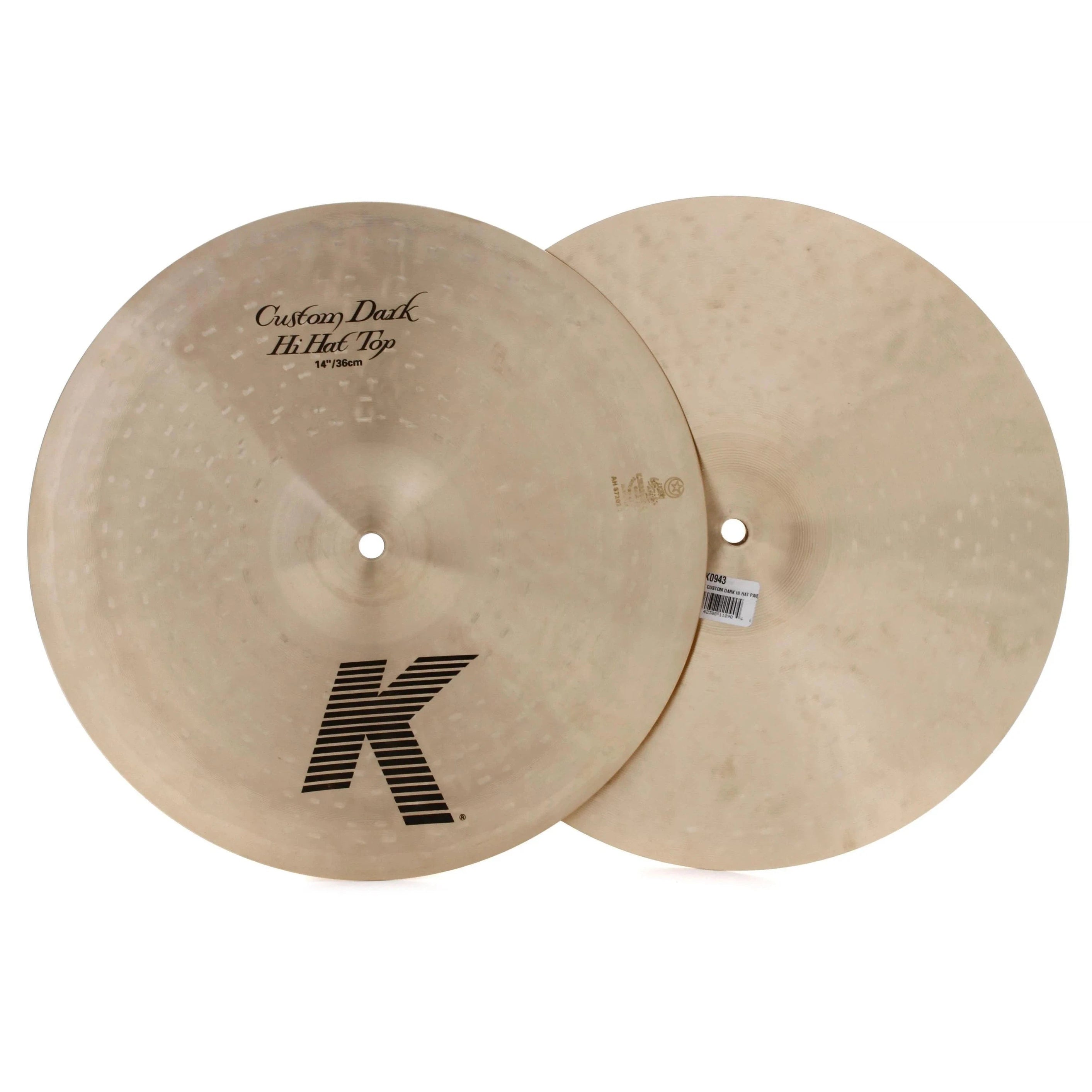 Hi-hat Cymbal Zildjian K Custom Dark-Mai Nguyên Music