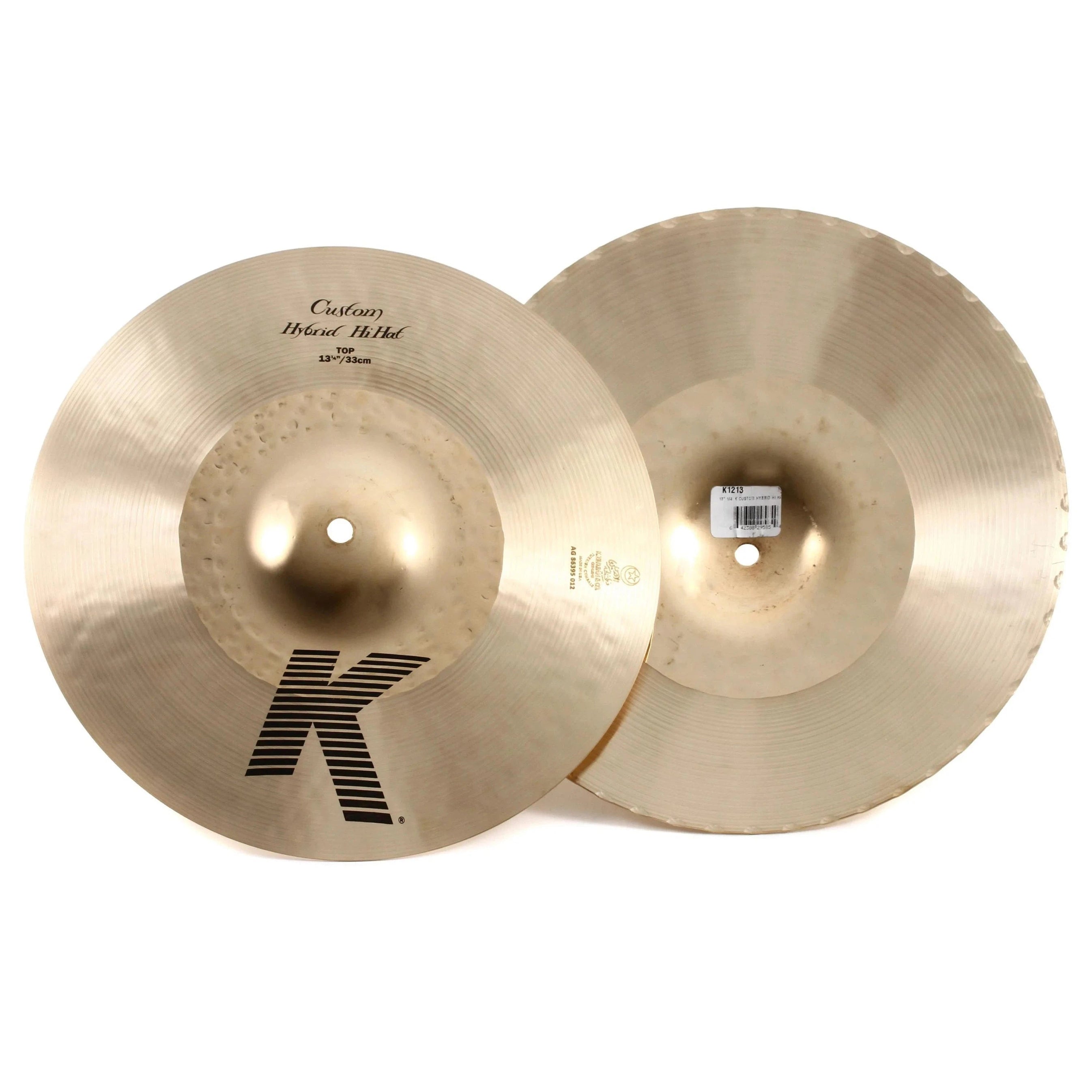 Hi-hat Cymbal Zildjian K Custom Hybrid-Mai Nguyên Music