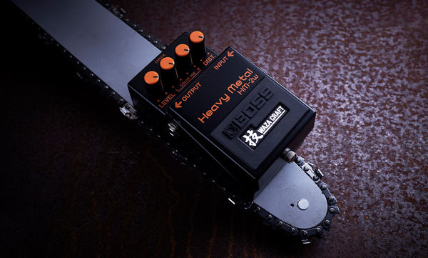 Pedal Guitar Heavy Metal Distortion Boss HM-2W