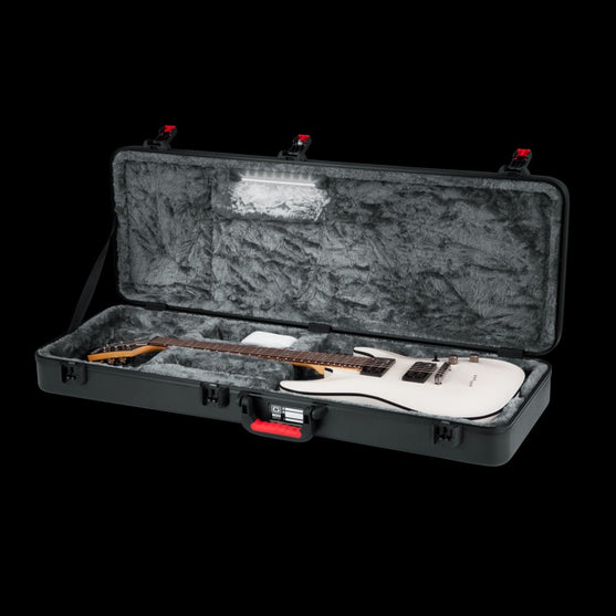 Hộp Đàn Guitar Điện Gator GTSA-GTRELEC-LED TSA ATA Molded Case with LED Light-Mai Nguyên Music